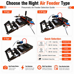 Pneumatic Air Feeder for 40 Ton 63 Ton Power Press - Product Image 3