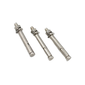 Pernos de Expansión de Acero Inoxidable M6x60mm, Anclajes de Manguito, Anclajes de Concreto con Rosca Métrica Gruesa, Uso General - Product Image 1