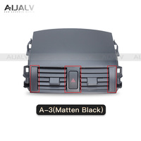Grille d'Aération de Climatisation pour Toyota Corolla 2008-2013, Cadre de Sortie Central Gauche Droite pour Intérieur de Voiture