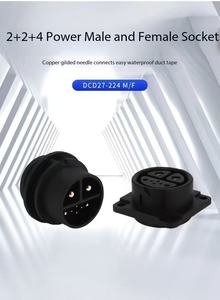 DC New Energy Hochstrom-Vergoldeter Lithium-Batterie-Controller-Anschluss mit 2+2+4 Fair-Source-Buchse - Product Image 6