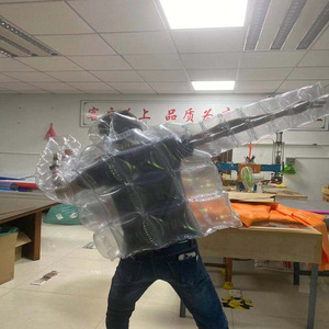 Chaqueta Inflable Transparente de PVC para Exteriores, Personalizable, en Oferta, para Adultos, Abrigo Inflable para Eventos y Fiestas - Product Image 3