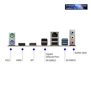 Brandneues M-ATX Desktop PC Kit Set B760 Motherboard Intel Core I5 13500 Doppel DDR4 NVMe M2 ARGB Beleuchtungs kombination Unterstützt Intel - Product Image 5