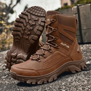 Les fabricants fournissent directement des bottes de randonnée imperméables respirantes à lacets, à tige haute, pour l'automne et l'hiver, résistantes à l'usure pour les activités de plein air - Product Image 3