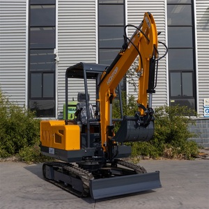 Productos Más Vendidos, Excavadora de Orugas de 3 Toneladas Aprobada por la EPA con Motor PLC y Bomba Hidráulica, Cucharón Grande para - Product Image 2