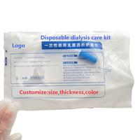 AZR MEDICAL Kit de Soins de Dialyse Stérile Jetable Imperméable de Qualité Médicale avec Marquage à Chaud, Fourniture d'Usine Personnalisée, Pochette ISO9001