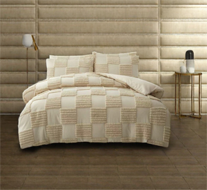 Juego de Funda Nórdica Acolchada con Diseño Geométrico y Animal, Color Sólido, Elegante, de Poliéster, Plegable, de Alta Calidad, <span class=keywords><strong>Precio</strong></span> Económico al por Mayor - Product Image 4