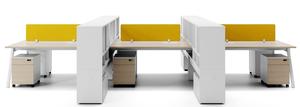 Fabricant en Chine Système de bureau modulaire en bois ouvert et convertible moderne pour 8 personnes Poste de travail Cubicle - Product Image 5