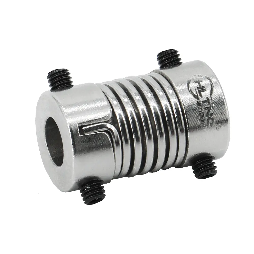 High quality LP spring coupling D16L35 diameter 4-10 top thread type flexible shaft rotary encoder coupling