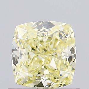 2.69ct Fancy Vivid Yellow VS1 Cut Cornered <b>Rectangular</b> Mixed Cut IGI Certified Fancy Vivid | VS1 | <b>Rectangular</b> Mixed Cut - Product Image 1
