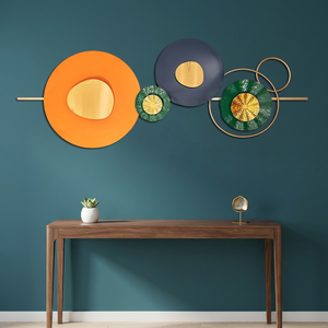 Best Quality Art Deco Design Wall Art Unique Iron Decor for Contemporary Living Room or Office Available at Wholesale Price - Product Image 3
