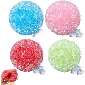 Balle texturée populaire transfrontalière, balle de hockey sur sable, balle à pincer à commande vocale, balle à pincer pour gazon, jouet anti-stress - Product Image 1