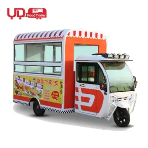 Food Cart Mobile Hot Dog Cart Fast Food Truck Piaggio ape 3 Wheeler Price