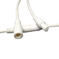 Câble Connecteur Mini 2 Fils Étanche IP66 Mâle-Femelle en Cuivre Pur pour Alimentation LED et Rallonge d'Alimentation