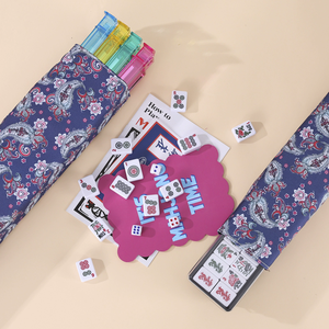 Wholesale American <b>Mahjong</b> Bag <b>Set</b> For Tiles And Racks 3 Piece <b>Mahjong</b> Carrying Bag With Zipper Tile Bag Machine Washable - Product Image 3