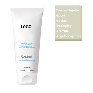 2% <span class=keywords><strong>acide</strong></span> <span class=keywords><strong>salicylique</strong></span> 0.05% micro-exfoliant Lha nettoyant pour le visage blanchissant supprimer les points noirs rétrécir les Pores nettoyage en profondeur soins <span class=keywords><strong>de</strong></span> la peau - Product Image 1