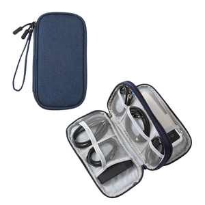 Estuche Organizador de Viaje Portátil con Logotipo Personalizado, Estuche Rígido Impermeable para Accesorios Electrónicos, Bolsa de Almacenamiento para Cables Digitales USB - Product Image 3