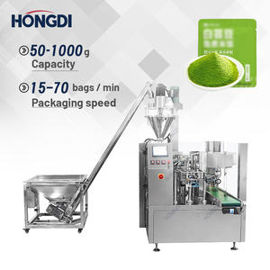 Machine d'emballage automatique haute précision 200g 500g 1kg pour sachets, films et sacs plastiques, pour le remplissage et l'emballage de poudres alimentaires - Product Image 2