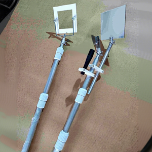 Tige d'échantillonnage télescopique manuelle avec extension réglable pour des tests de validation en salle blanche de haute précision dans le secteur pharmaceutique - Product Image 3