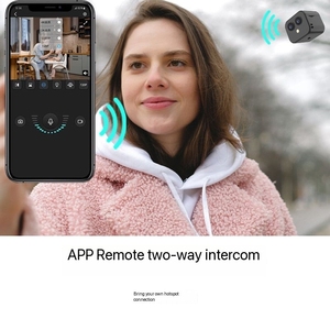 D3 độ nét cao 4K ống kính kép Wifi <span class=keywords><strong>Camera</strong></span> di động giám sát mạng không dây hồng ngoại nhìn đêm phát hiện chuyển động xe ô tô nhà - Product Image 4