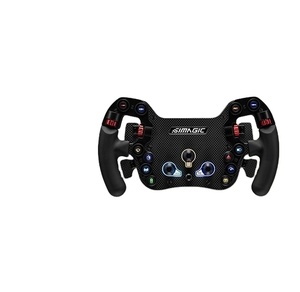 Volant de <span class=keywords><strong>jeu</strong></span> SIMAGIC FX Formula en fibre de carbone avec base à entraînement direct, retour de force pour <span class=keywords><strong>PC</strong></span> - Compatible USB pour jeux - Product Image 1