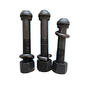 New chất lượng tốt Q235 thép đường sắt theo dõi bu lông và fishplate <span class=keywords><strong>Nuts</strong></span> cho đường sắt <span class=keywords><strong>Fastener</strong></span> - Product Image 4