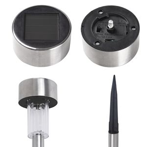 DB 6x Lampe de jardin solaire blanche avec CI Produit haute efficacité - Product Image 2