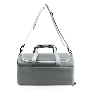 กระเป๋าเดินทางแบบถือสะพายขนาดใหญ่ กันน้ำ น้ำหนักเบา ใส่รองเท้าได้ เป็นมิตรกับสิ่งแวดล้อม เหมาะสำหรับเดินทางช่วงสุดสัปดาห์ สำหรับทุกเพศ พร้อมโลโก้สั่งทำได้ - Product Image 1