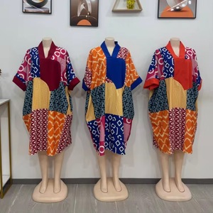 Abito da donna mediorientale all'ingrosso 2026: Nuovo Abaya in poliestere stampato, vestito ampio e confortevole, elegante e rilassato - Product Image 5
