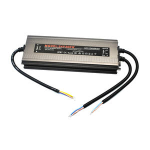 IP67 Heavy Duty 300W Fuente de alimentación SMPS a prueba de lluvia 24V DC para iluminación LED al aire libre y sistemas CCTV - Product Image 6