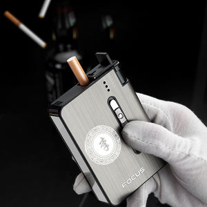 Bomba automática de humo con encendedor desechable, caja portátil para cigarrillos - Product Image 5