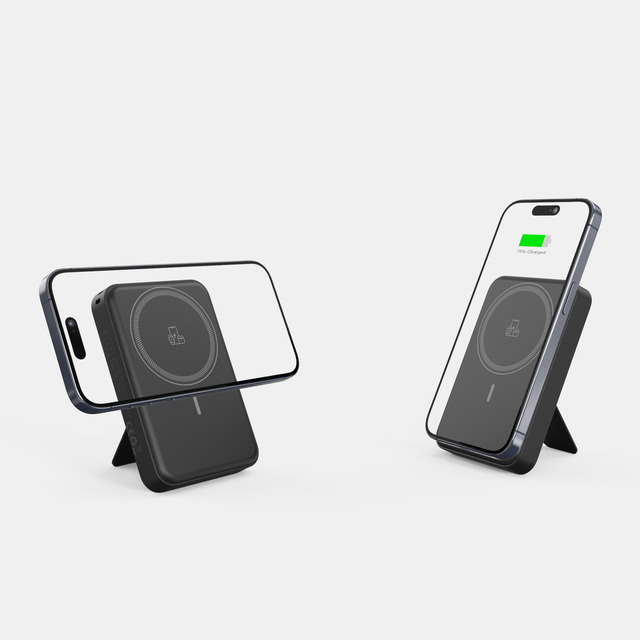 PD20W TYPE-C Fast Charging 10000mAh Wireless 15W Magsaferred Battery Pack Magnetic Power Bank Card Holder for iPhone 17 Pro Max