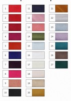 Tissu satiné extensible warp 210 g/m², polyester élasthanne haute densité pour robes de soirée