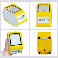 Caja de escaneo de código de barras para pago móvil, escáner de código de barras para supermercado, tienda, cajero, sistema Pos, Qr, 2d