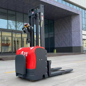 मूक और शक्तिशाली पावर इलेक्ट्रिक पैलेट स्टेकर इलेक्ट्रिक स्टेकर 1 टन 2.5 टन 3 टन पूर्ण इलेक्ट्रिक स्टेकर - Product Image 1