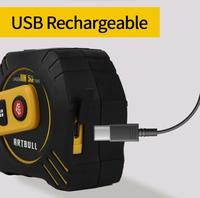 Ruban à mesurer laser 60m télémètre avec écran LCD télémètre infrarouge laser à bande numérique