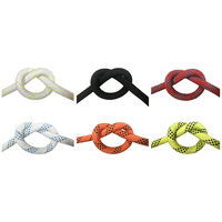 100 Meter 330 Fuß 750 lb Hochfeste Langlebige Fallschirmschnur 11 Innenkerne 100% Polyester 4mm Durchmesser für Outdoor-Einsatz Packseil