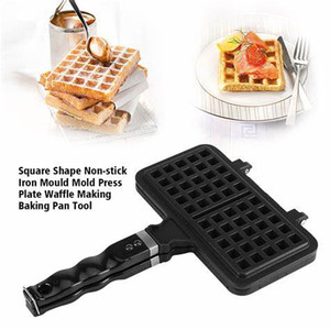 Máquina <span class=keywords><strong>para</strong></span> Hacer Waffles de Hierro <span class=keywords><strong>para</strong></span> <span class=keywords><strong>Estufa</strong></span>, Máquina <span class=keywords><strong>para</strong></span> Hacer Sándwiches de Relleno Profundo, Sartén Antiadherente de Aleación de Aluminio <span class=keywords><strong>para</strong></span> Hornear Waffles - Product Image 3