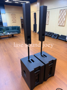 전문가용 오디오 EEVO X12 DJ 파티 무대 사운드 라인 어레이 2x2 컬럼 어레이 스피커 15인치 액티브 서브우퍼 <span class=keywords><strong>PA</strong></span> 시스템 - Product Image 3