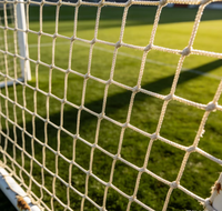 Filet de football extérieur en HDPE résistant aux UV pour 7 personnes, petit modèle, pour sports de réseau