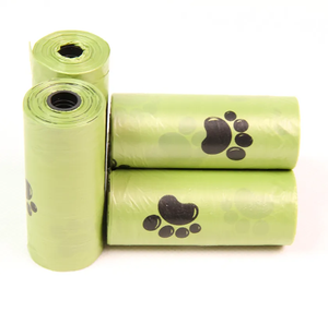 En stock Venta directa de fábrica Bolsa de basura para mascotas Bolsas de caca para mascotas Bolsas de plástico biodegradables - Product Image 2