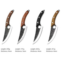 Pisau dapur koki berkemah, pisau daging palsu buatan tangan, Tang irisan penuh, pemotong daging, pisau memasak Boning Viking Mesir