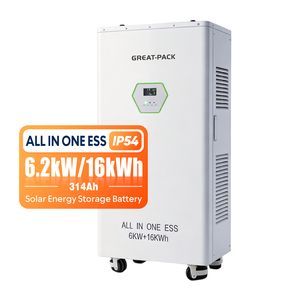 ระบบจัดการแบตเตอรี่ (BMS) คุณภาพสูง 200A รองรับโปรโตคอล Can/rs485 ความจุ 16 กิโลวัตต์ชั่วโมง แบบออลอินวัน และแบตเตอรี่ลิเธียมสำหรับระบบโซลาร์เซลล์ - Product Image 1