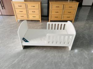 Cama para niños pequeños convertida en cuna de bebé Madera/MDF Cuna barata para bebé - Product Image 2