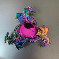Vente en gros usine : Spinner anti-stress en alliage coloré, petit article pour marché nocturne, emballage individuel