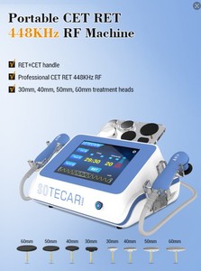 2 in 1 448kHz Tecar Therapy <strong>CET</strong> RET Machine for Body Slimming &amp; Pain Relief <strong>Physiotherapy</strong> - Product Image 2