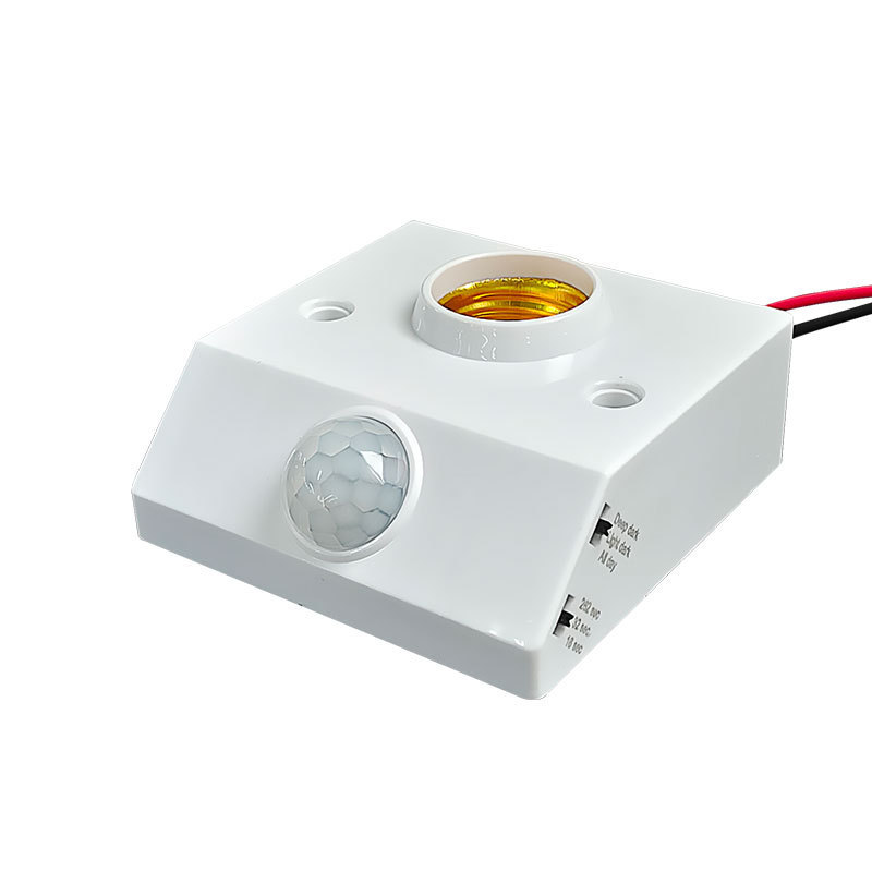 E27 220V 110V Sound Light Switch Pir Motion Sensor Smart Switch Auto On/off Light Lamp Holder Ceiling Sensor Detector Module