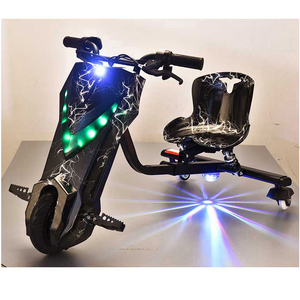 Triciclo <span class=keywords><strong>Elettrico</strong></span> Drift Moderno e Alla Moda da 250W con Asse Anteriore, Scooter <span class=keywords><strong>Elettrico</strong></span> a 3 Ruote per Bambini per Esterni - Product Image 5