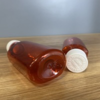 En stock 2oz 6oz 16oz Prêt à expédier Bouteille de liquide contre la toux Bouteille en plastique ambrée avec couvercle résistant aux enfants