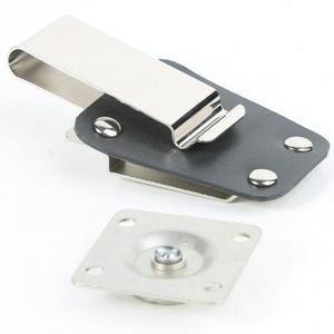 Heavy Duty Spring Metal Rotating Universal Holster <strong>Quad</strong> <strong>Lock</strong> Belt Clip Loop for Cell Phone <strong>Case</strong>, Radio <strong>Case</strong> - Product Image 6