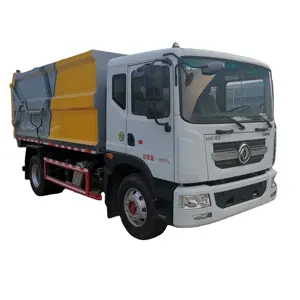DFAC ISUZU HOWO SHACMAN कचरा कलेक्टर ट्रक अपशिष्ट संग्रह वाहन डॉकिंग कचरा ट्रक